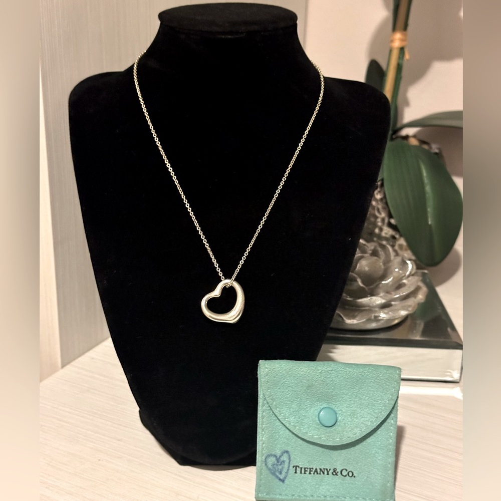 Tiffany & Co Elsa Peretti Open Heart Pendant
